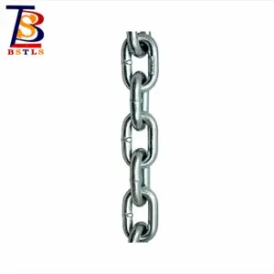 G100 উচ্চ শক্তি উত্তোলন চেইন অ্যাঙ্কর চেইন ল্যাশিং চেইন মাইনিং চেইন