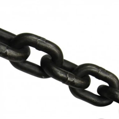 G80 খাদ ইস্পাত কালো লিফটিং লিংক লোড চেইন