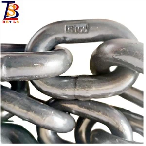 খনির জন্য উচ্চ শক্তি লিঙ্ক ঢালাই ল্যাশিং G100 লিফটিং চেইন