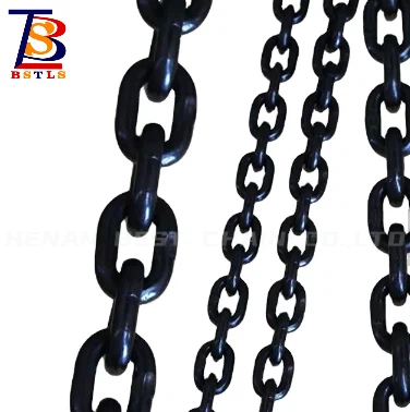 লোডের জন্য উচ্চ প্রসার্য G80 লিফটিং চেইন ল্যাশিং চেইন